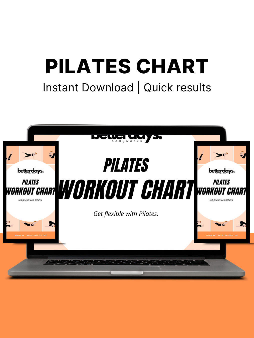 Digital Pilates Workout Chart